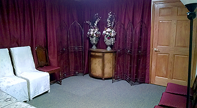 The little chapel office, perfect for you and your witnesses for a quick elopement in Grand Rapids.